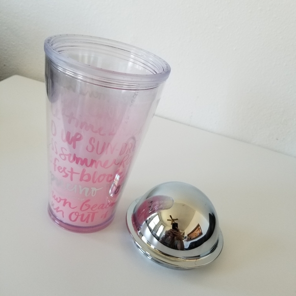 STARBUCKS Pink Frosted Frappuccino Lover Silver - Picture 6 of 9